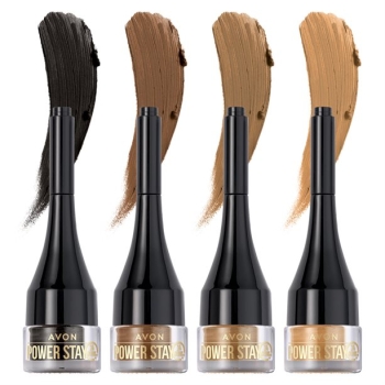 AVON Power Stay 24h-Augenbrauen-Gel   / BRUNETTE mit Gratis Produkt